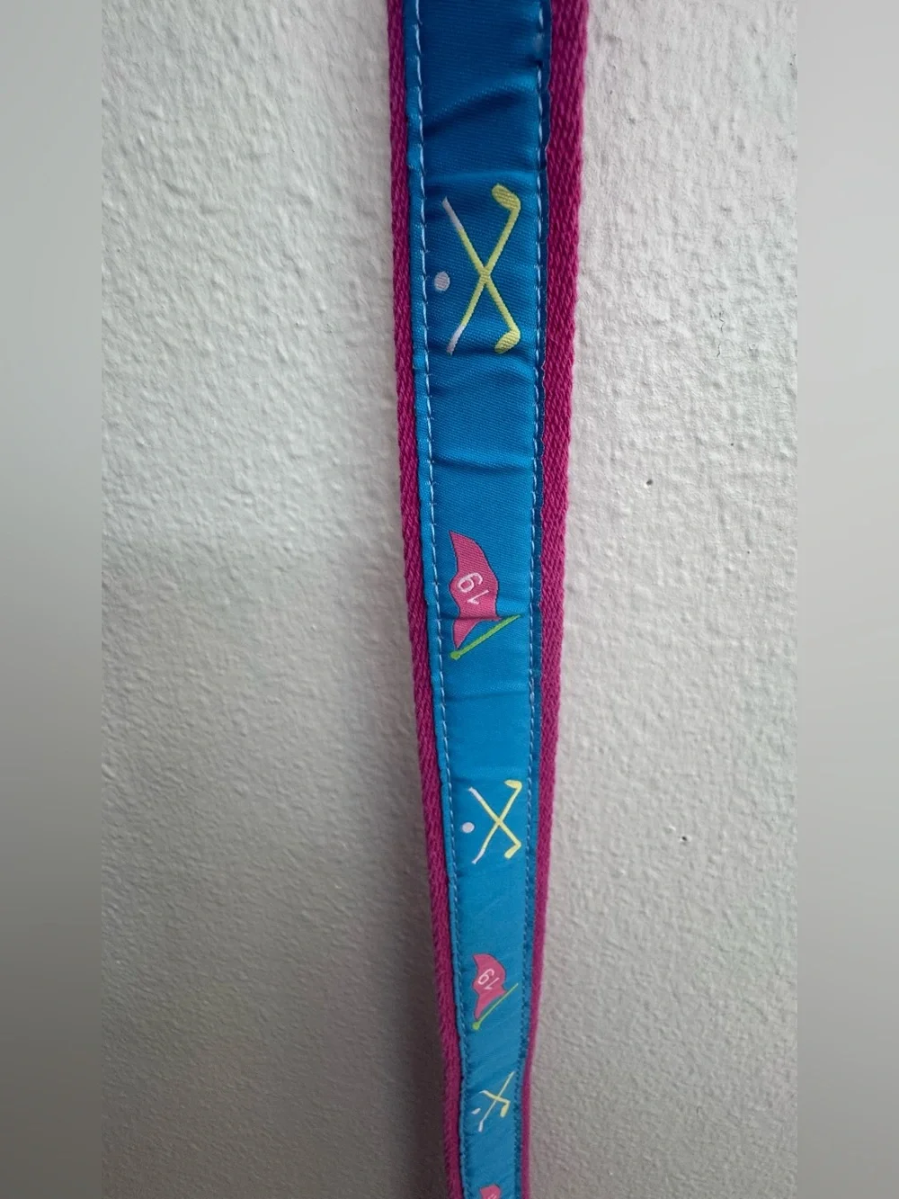 EUC 19th Hole Women’s Golf Belt with D Ring Buckle - Size XL